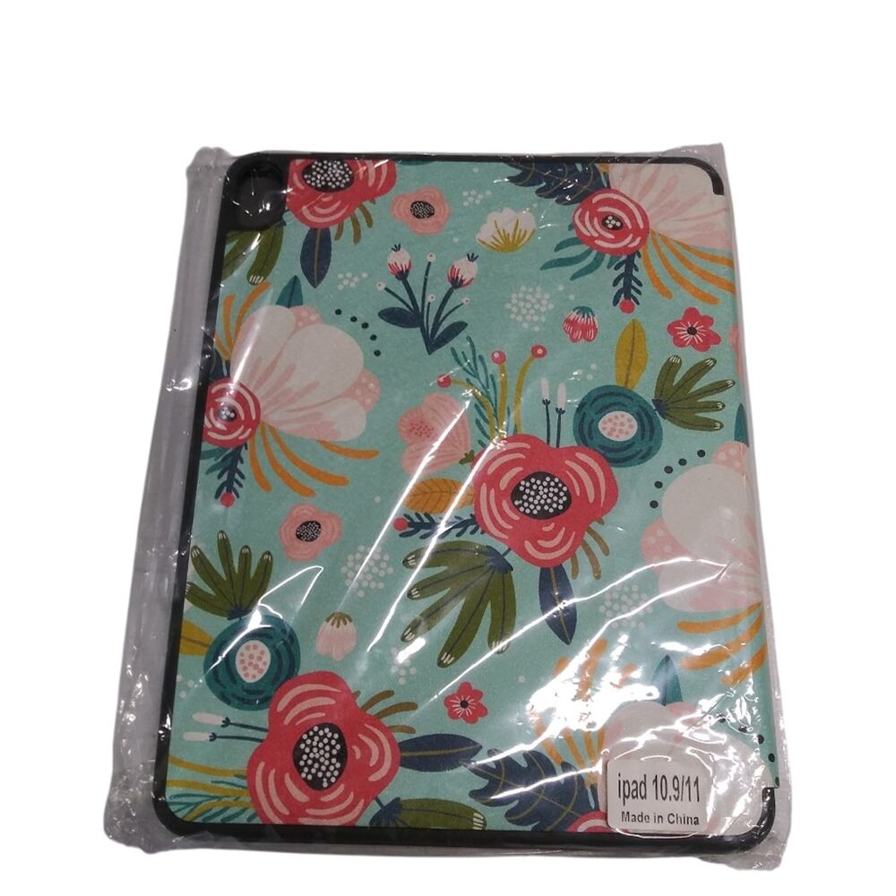 iPad Case with Pink and Green Design 10.9" Air4/5